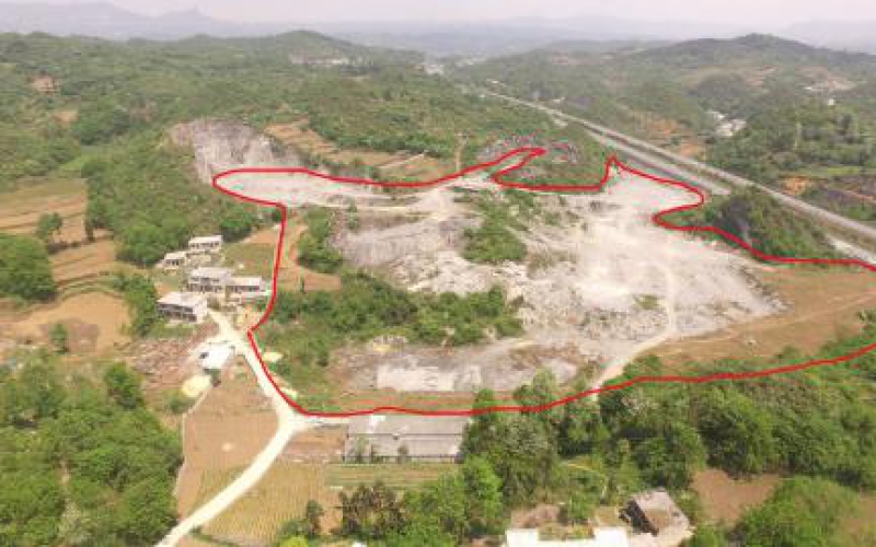 蘇家寨隧道進口取養(yǎng)護料場